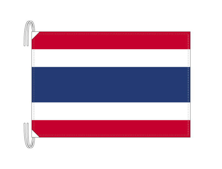 楽天市場 タイ 国旗 Lサイズ 50 75cm テトロン製 日本製 世界の国旗シリーズ トスパ世界の国旗販売ショップ