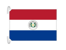 TOSPA パラグアイ 国旗 Lサイズ 50×75cm テトロン製 日本製 世界の国旗シリーズ