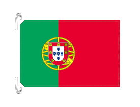 TOSPA ポルトガル 国旗 Lサイズ 50×75cm テトロン製 日本製 世界の国旗シリーズ