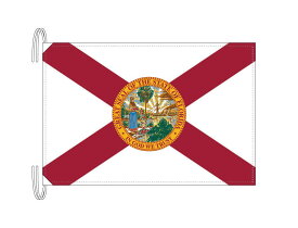 TOSPA フロリダ州旗[アメリカ合衆国の州旗 50×75cm 高級テトロン製]
