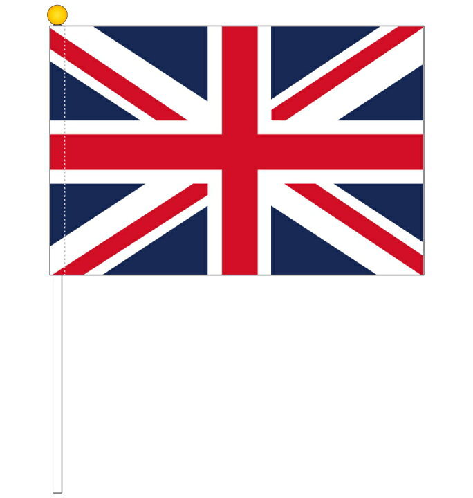 楽天市場 イギリス国旗 ポータブルフラッグ 旗サイズ25 37 5cm テトロン製 日本製 世界の国旗シリーズ トスパ世界の国旗販売ショップ