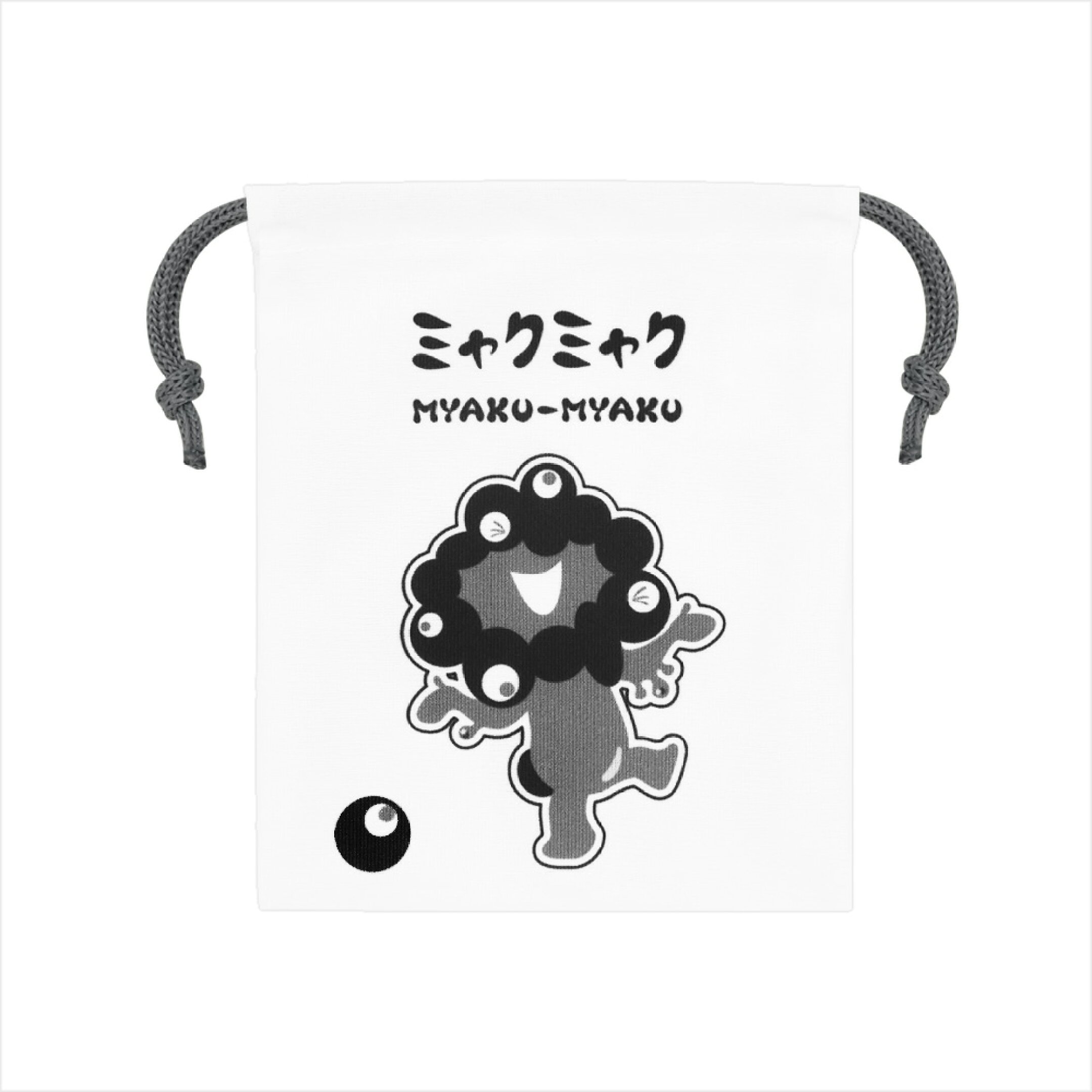 EXPO2025 ミャクミャク ミニ巾着 ウキウキ 白