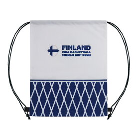 FIBA バスケットボール ワールドカップ 2023 公式ライセンス商品 ビッグポーチ フィンランド W340×H440mm ポリエステル100％