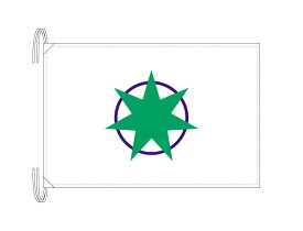 TOSPA 青森市旗 青森県県庁所在地の市の旗 Lサイズ 50×75cm テトロン製 日本製 日本の県庁所在地旗シリーズ