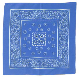 バンダナ 青(1241) 55×55cm ポリエステル製 運動会