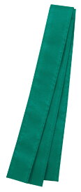 カラー不織布ハチマキ 緑(2982)　4×140cm ミシン縫製済