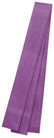 カラー不織布ハチマキ 紫(2985)　4×140cm ミシン縫製済