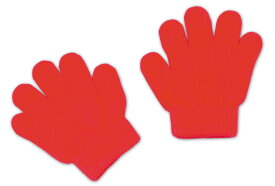 幼児用 ミニのびのび手袋 赤(2110) 2個組 11×12cm（伸びてない状態）素材 アクリル ナイロン