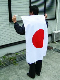 TOSPA 日本代表応援用 日の丸 日本国旗 テトロン 70×105cm 水をはじく撥水加工付き 日本製