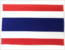 TOSPA 世界の国旗 ミニタオル ハンドタオル タイ国旗柄 （素早い吸水 速乾のマイクロファイバー生地）ミニメガネ拭き スマホ タブレット レンズクリーナークロス