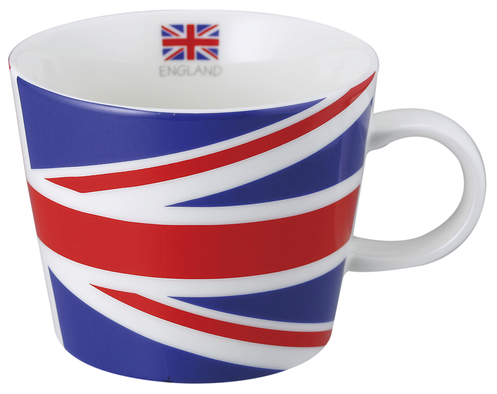 世界の国旗柄大容量のマグカップ フラッグマグカップ 買い誠実 イギリス 英国 UK 日本製 満水容量380ml ストアー 国旗柄 陶磁器製