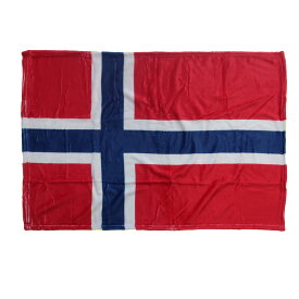 TOSPA ブランケット ノルウェー 国旗柄 約60×90cm マイクロファイバー生地 スポーツ観戦応援フラッグ兼用ひざ掛け