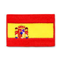 楽天市場】ワッペン 国旗 スペインの通販