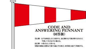 TOSPA ېM 񓚊 Code and Answering Pennant[3 ^F106×330×84cm AN]