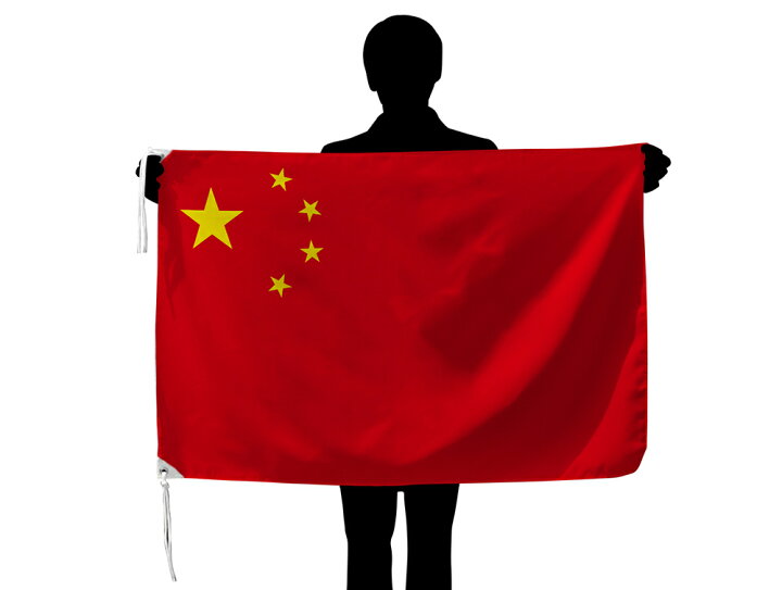 楽天市場】TOSPA 中華人民共和国 中国 国旗 70×105cm テトロン製 日本  
