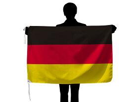 TOSPA ドイツ 国旗 70×105cm テトロン製 日本製 世界の国旗シリーズ