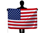 TOSPA アメリカ USA 国旗 90×135cm テトロン製 日本製 世界の国旗シリーズ