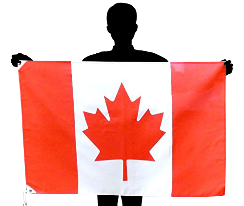 楽天市場】カナダ国旗・メープルリーフフラッグ[70×105ｃｍ