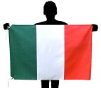 イタリア国旗・トリコローレ[90×135cm・ポリエステル100％製]