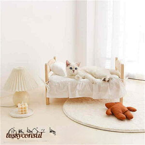 ペットベッド 3点セット 小さな犬のベッド 洗える ハウスセットペット猫高級プリンセスソファベッド犬小屋 (ペットベッド+枕+掛け布団) プレゼント ギフト 新生活