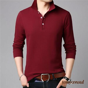 新生活応援 ポロシャツ メンズ 長袖Tシャツ 秋冬 無地 シンプル ゴルフウェア 吸汗速乾 トップス 秋冬 おしゃれ スポーツ 紳士服 カジュアル かっこいい