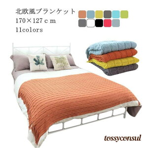 ソファーカバー ベッドカバー ブランケット 寝具 170×127 ひざ掛け 毛布 掛け毛布 冷房対策 オフィス 車 オールシーズン インテリア プレゼ プレゼント ギフト 新生活