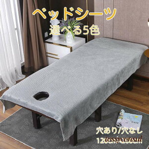 通気性 マッサージ 美容 エステ用 サロン用 マッサージ用 カバーシート ホテル 美肌 SPA 呼吸穴付き/穴なし シーツ シングル120×220cm 単品売り ホワイト グレーイエロー グリーン ライトブラウ