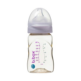 哺乳瓶 b.box ベビー ボトル 180ml PPSU Baby Bottle 新生児 0ヶ月〜 赤ちゃん ミルク 授乳 キャップ付き 軽量 楕円形 割れ抜くい 出産祝い かわいい ベビー用品 ビーボックス