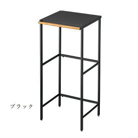 【ポイント5倍】キッチン 収納 山崎実業 tower 伸縮ゴミ箱上ラック タワー ホワイト ブラック ごみ箱 トラッシュ ダストボックス 電子レンジ トースター 家電 小物 天然木 北欧 モダン 省スペース 隙間 棚 送料無料 メーカー直送品【返品不可】[5326 5327]