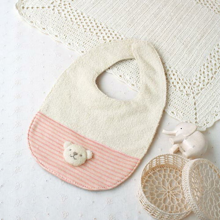 楽天市場 こぐまのスタイ 手作りキット 手芸 ベビー用品 ハマナカ オーガニックコットン スタイ くま 赤ちゃん ハンドメイド 出産祝 ゆうパケット 送料無料 Fanmary ファンメアリー