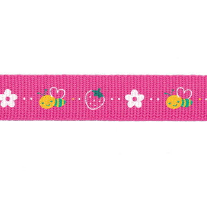 アクリルテープ(Mana)『みつばち』 手芸キットハマナカ バッグ ミツバチ 蜜蜂 花 はな いちご 苺 イチゴ ストロベリー 日本製【L】【mk】