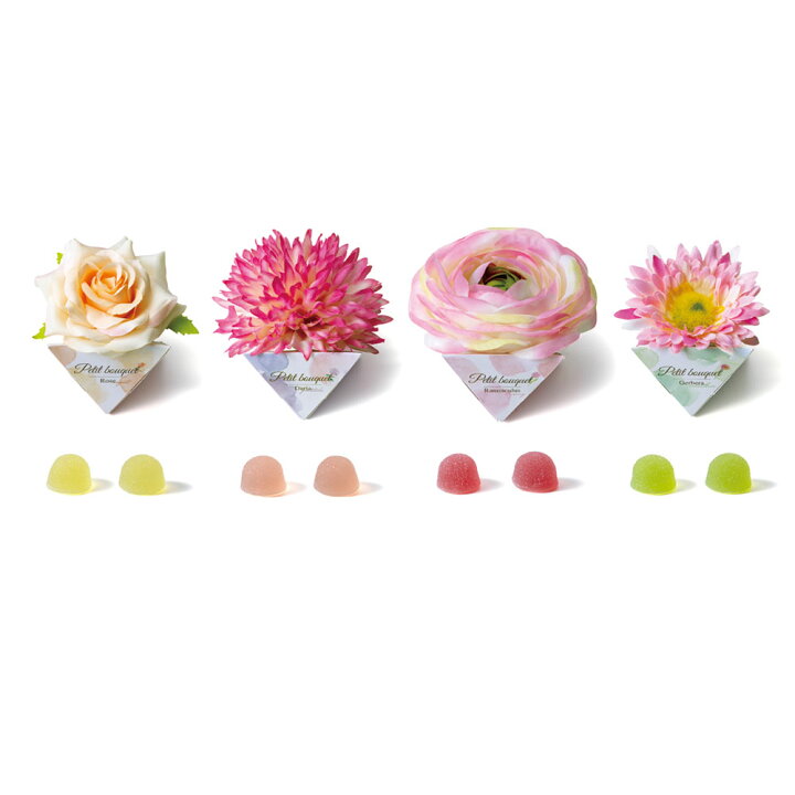 楽天市場 結婚式 プチギフト お菓子 花 マリーフルール フルーツゼリー 単品 追加1個 おしゃれ 美味しい グミ ジェリー マグネット ウェディング パーティー 二次会 ブライダル ギフト 送賓 お見送り お礼 お返し Fanmary ファンメアリー
