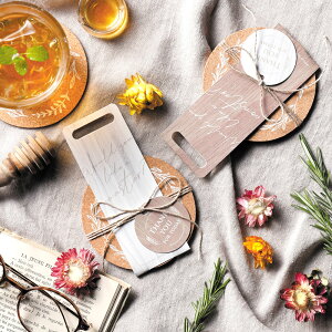 リーフコルクコースター プチギフト 雑貨 おしゃれ 結婚式 お見送り ウェディング パーティー 二次会 ギフト 送賓 退職 お礼 お返し イベント パーティー 大量【返品不可】【キャンセル不可