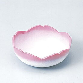桜小鉢　白ピンクぼかし　305-42131(Z230-63)松花堂オプション 和食器 小鉢 皿 業務用食器
