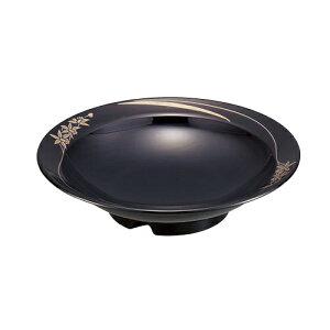 蘇雲 中華浅鉢・小 金蘭(CD-26-GF) 133-10122-04(Z861-148)メラミン 中華食器 鉢 軽い シンプル おしゃれ 業務用 業務用食器