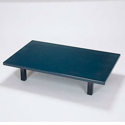 ハードコーティンググリーン乾漆座卓　129-19023-31(Z960-508)テーブル 机 折脚 日本製 旅館 業務用