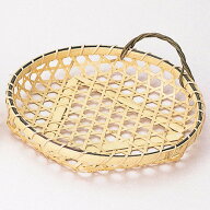 6寸カズラ付竹カゴ白　820-29003(Z984-115)竹かご 竹籠 カゴ 竹かご料理 和食器 小鉢料理 和食 料亭 旅館…