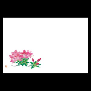 尺3雲竜和紙マット ツツジ(平戸) 192-10045(Z117-406)テーブルマット ランチョンマット 紙マット 紙製 ペーパーマット 雲竜紙 38×26cm 日本製 100枚入 使い捨て 使い捨てマット 和風 おしゃれ