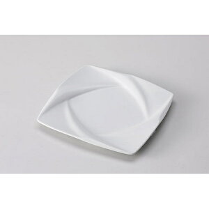 7.5インチ ウィンドミルプレート 610-11011(Z600-120)お皿 白陶磁器 和食器 洋食器 シンプル おしゃれ 飲食店 ホテル レストラン カフェ 居酒屋 施設 学校 給食 介護施設 家庭用 業務用 業務用食
