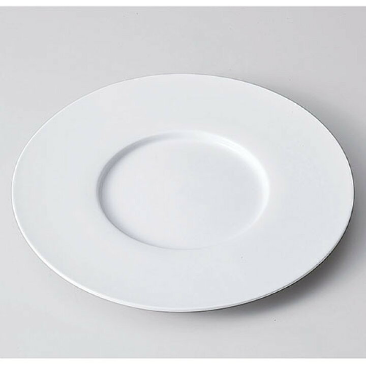 楽天市場】10インチ フラットプレート 610-11050(Z603-111)お皿 食器 
