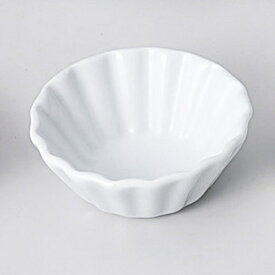 3インチウェーブカップ　610-11129(Z607-134)お皿 小皿 食器 白い食器 白い皿 白いお皿 シンプル おしゃれ 白 ホワイト 業務用 業務用食器