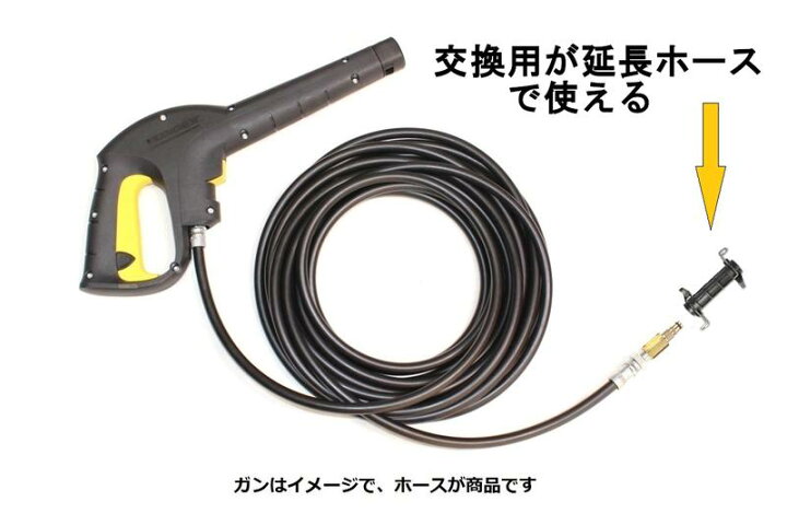 楽天市場】ケルヒャー 交換＋延長 高圧ホース 互換 20m（クイック 