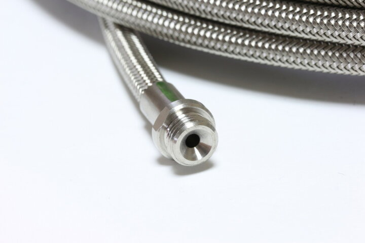 楽天市場】洗管ホース 10m 1.5分 17Mpa（ステンレスワイヤーブレード 
