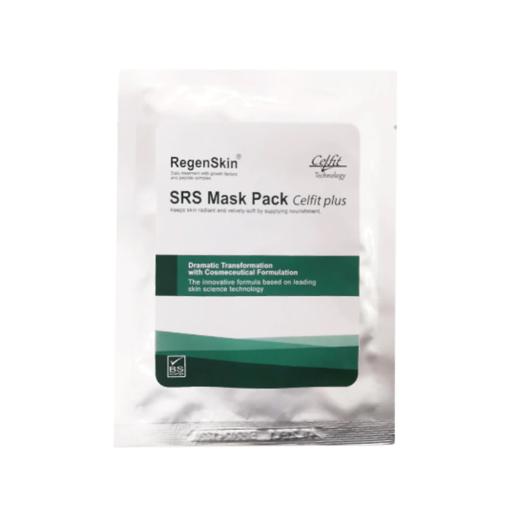 SRS マスクパック セルフィットプラス 30g 1枚（SRS Mask Pack Celfit plus）| リジェンスキンマスク