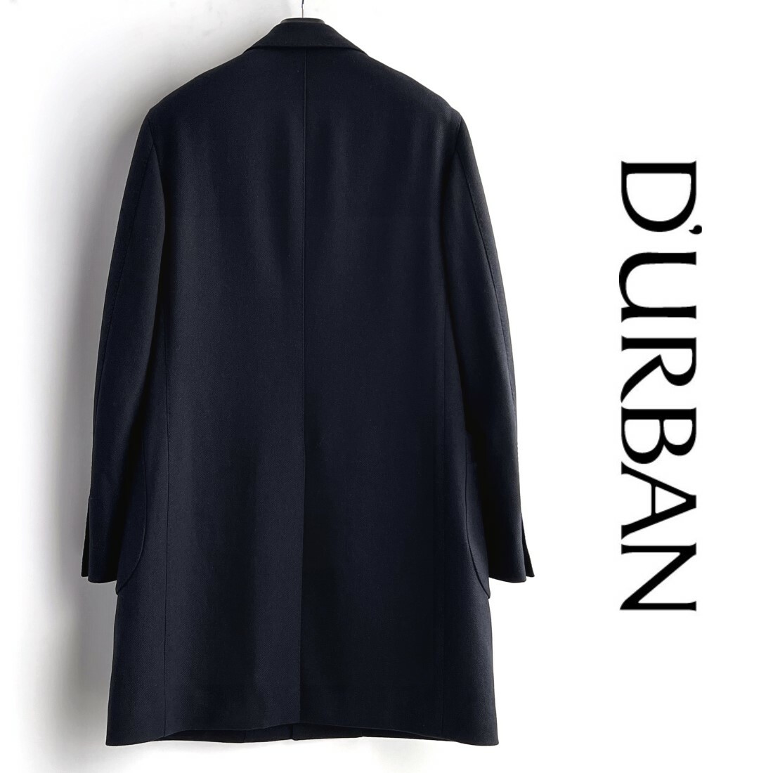 楽天市場】D'URBAN【ダーバン】日本製シングルチェスターコートウール