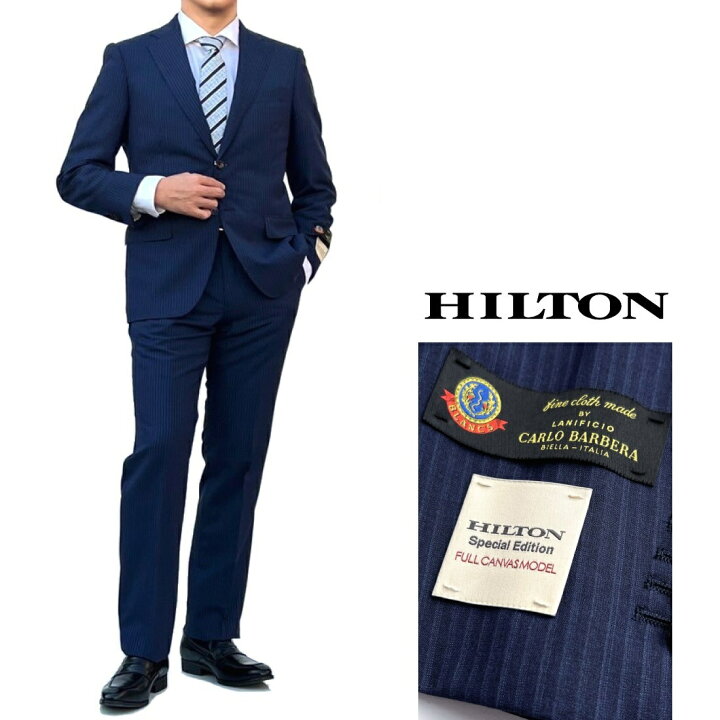 楽天市場 Hilton ヒルトン Carlo Barbera カルロ バルベラ イタリア製生地ストライプウールスーツfull Canvasmodelspecial Editionネイビー 紺背抜き仕立て Toto Noel 楽天市場 Hilton ヒルトン Carlo Barbera カルロ バルベラ イタリア製生地ストライプウールスーツfull Canvasmodelspecial Editionネイビー 紺背抜き仕立て Toto Noel