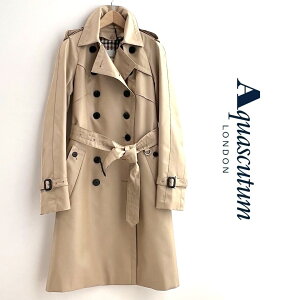 アクアスキュータム(Aquascutum) トレンチコート レディースジャケット  