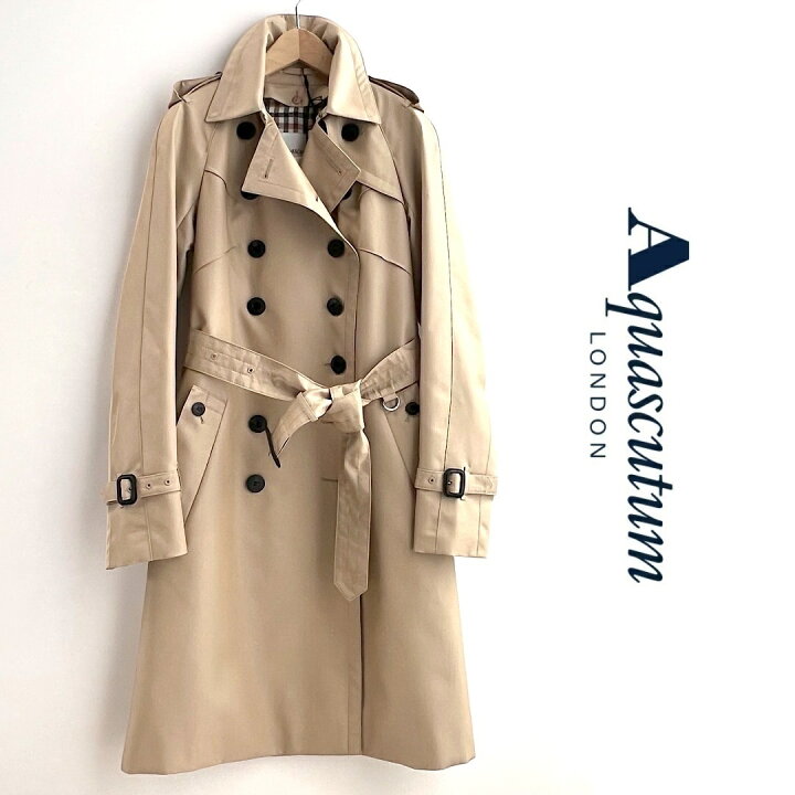 楽天市場】Aquascutum【アクアスキュータム】日本製レディーストレンチ  