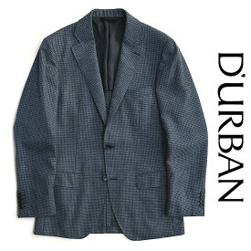 D'URBAN【ダーバン】定価88,000円（税込）日本製　シルク混ウールジャケットグリーン×ブルー　MIX織柄春夏　背抜き仕立てA7・AB7サイズ