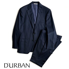 D'URBAN【ダーバン】定価108,900円（税込）日本製 ウールスーツ ネイビー春夏 背抜き仕立て A6サイズ